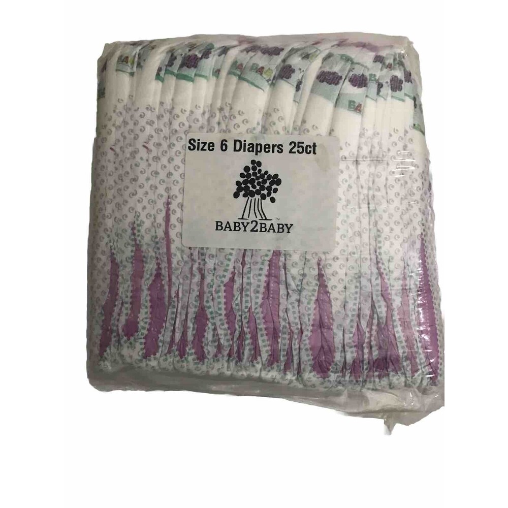 Baby2Baby Disposable Diapers Size 6 25ct